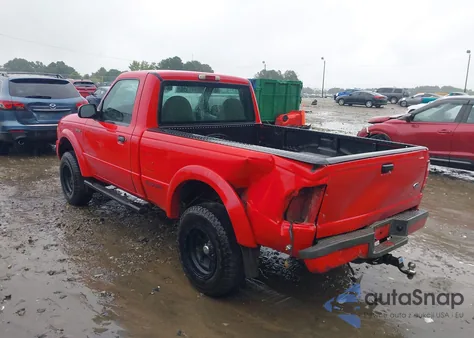 2002 Ford Ranger Edge/Xl/Xlt из США, поврежденный, VIN 1FTYR10U02PA74725